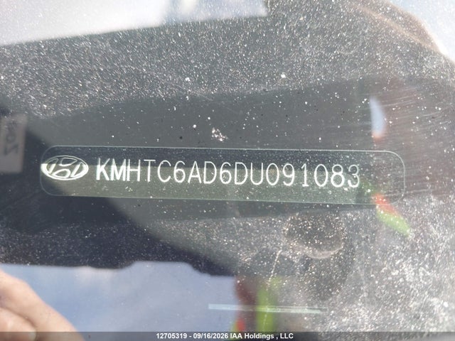 12705319 :رقم المزاد ، KMHTC6AD6DU091083 vin ، 2013 Hyundai Veloster Tech مزاد بيع