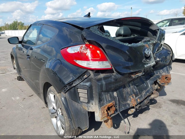 12705319 :رقم المزاد ، KMHTC6AD6DU091083 vin ، 2013 Hyundai Veloster Tech مزاد بيع