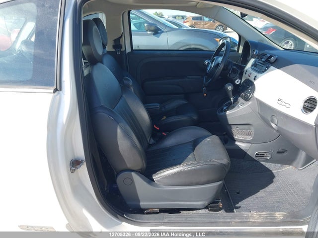 2014 Fiat 500 Lounge მანქანა იყიდება აუქციონზე, vin: 3C3CFFCR4ET190019, აუქციონის ნომერი: 12705326