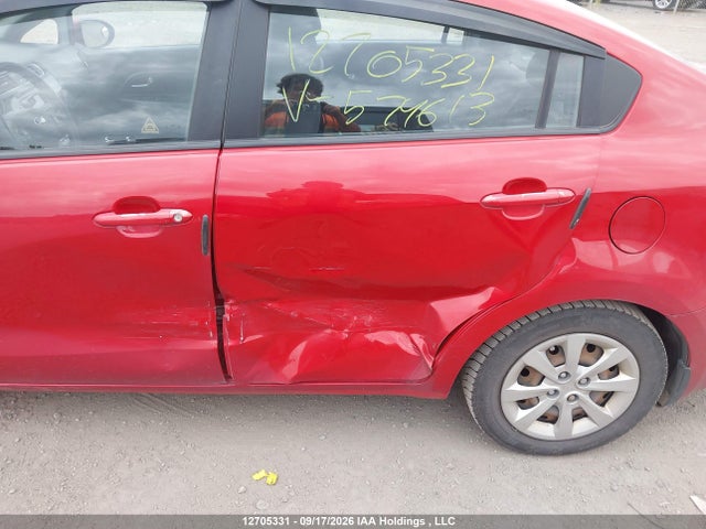 Auction sale of the 2016 Kia Rio, vin: KNADM4A34G6574613, lot number: 12705331