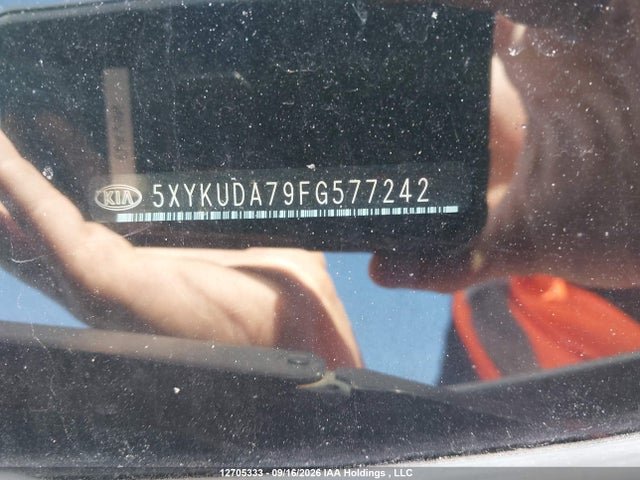 Продажа на аукционе авто 2015 Kia Sorento Ex V6, vin: 5XYKUDA79FG577242, номер лота: 12705333