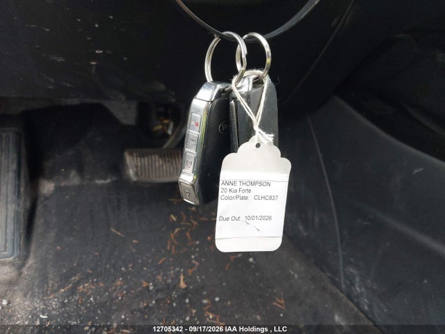 Aukcja sprzedaży 2020 Kia Forte Ex, vin: 3KPF54AD8LE172681, numer aukcji: 12705342