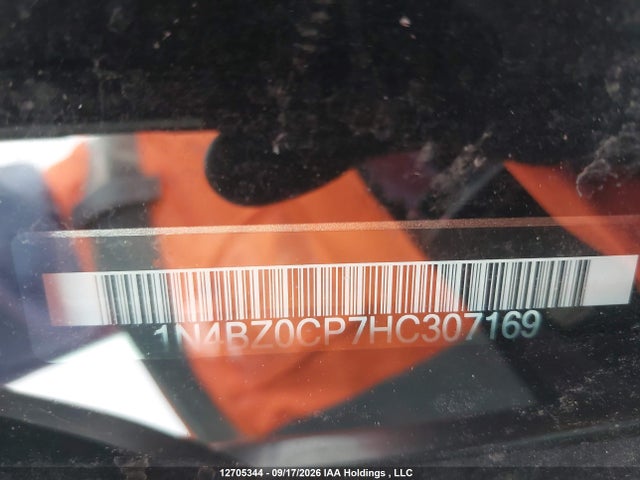 Продажа на аукционе авто 2017 Nissan Leaf S/sl/sv, vin: 1N4BZ0CP7HC307169, номер лота: 12705344