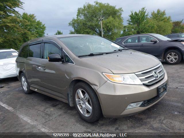 2013 Honda Odyssey Touring მანქანა იყიდება აუქციონზე, vin: 5FNRL5H9XDB504156, აუქციონის ნომერი: 12705355