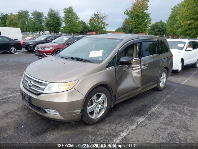 Продажа на аукционе авто 2013 Honda Odyssey Touring, vin: 5FNRL5H9XDB504156, номер лота: 12705355