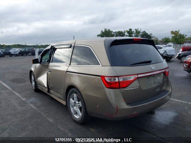 Продажа на аукционе авто 2013 Honda Odyssey Touring, vin: 5FNRL5H9XDB504156, номер лота: 12705355
