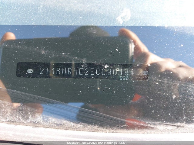 2T1BURHE2EC090184 Toyota Corolla