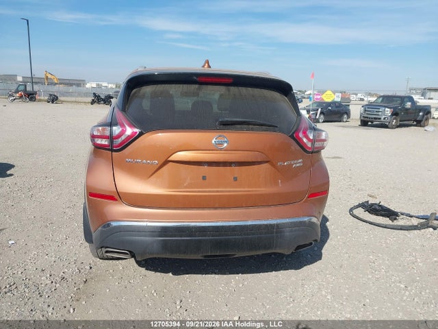 Продажа на аукционе авто 2018 Nissan Murano Midnight Edition/platinum/sl/sv, vin: 5N1AZ2MH4JN140008, номер лота: 12705394