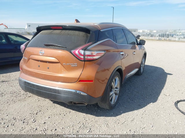 Продажа на аукционе авто 2018 Nissan Murano Midnight Edition/platinum/sl/sv, vin: 5N1AZ2MH4JN140008, номер лота: 12705394