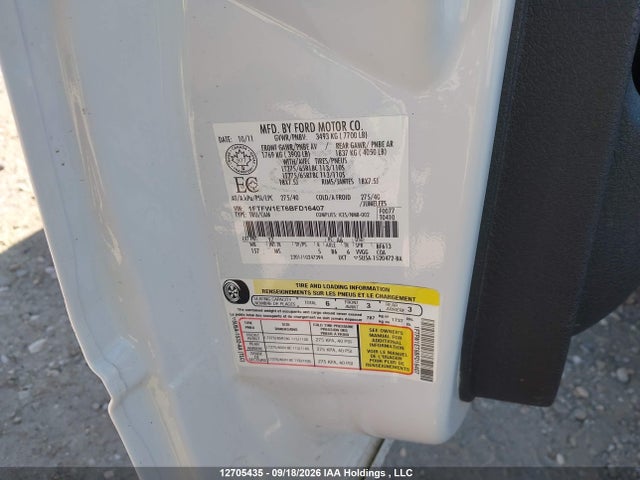 12705435 :رقم المزاد ، 1FTFW1ET6BFD16407 vin ، 2011 Ford F-150 Fx4/king Ranch/lariat/platinum/xlt مزاد بيع