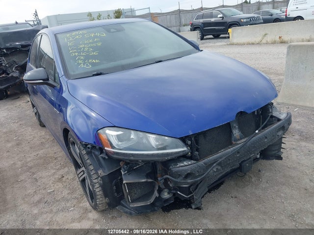 Продажа на аукционе авто 2016 Volkswagen Golf R, vin: WVWLF7AU2GW246058, номер лота: 12705442