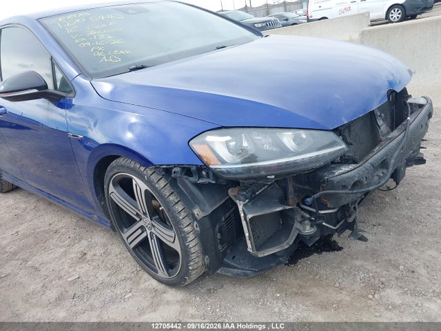 Продаж на аукціоні авто 2016 Volkswagen Golf R, vin: WVWLF7AU2GW246058, номер лоту: 12705442