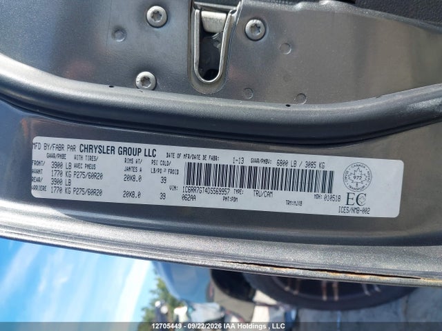 Продаж на аукціоні авто 2013 Ram 1500 Slt, vin: 1C6RR7GT4DS569957, номер лоту: 12705449