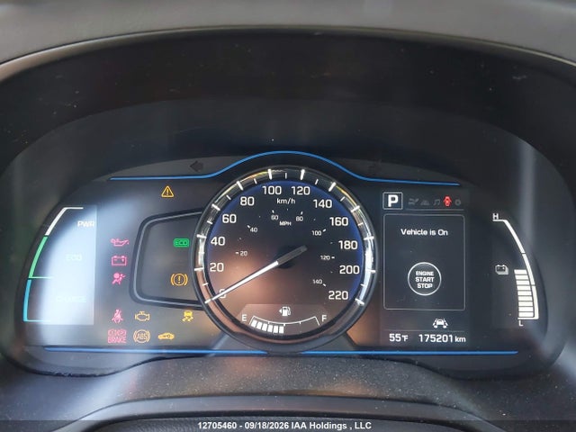 12705460 :رقم المزاد ، KMHC05LC2KU124102 vin ، 2019 Hyundai Ioniq مزاد بيع