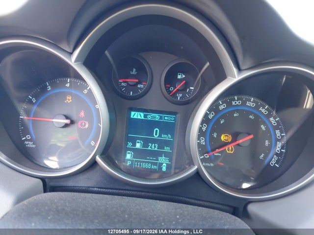 12705495 :رقم المزاد ، 1G1PJ5SB1G7115434 vin ، 2016 Chevrolet Cruze Limited Eco مزاد بيع