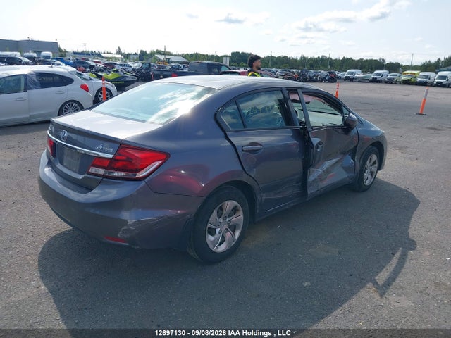 Honda Civic Lx 2014 2HGFB2F43EH020693 Image 4