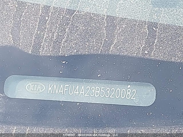 2011 Kia Forte 2.0l Ex მანქანა იყიდება აუქციონზე, vin: KNAFU4A23B5320082, აუქციონის ნომერი: 12705507