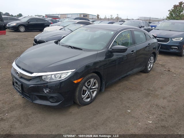 Honda Civic Lx 2017 2HGFC2F63HH032927 Image 2