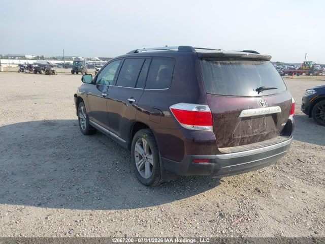 Aukcja sprzedaży 2011 Toyota Highlander V6 Limited, vin: 5TDDK3EH8BS087383, numer aukcji: 12667200