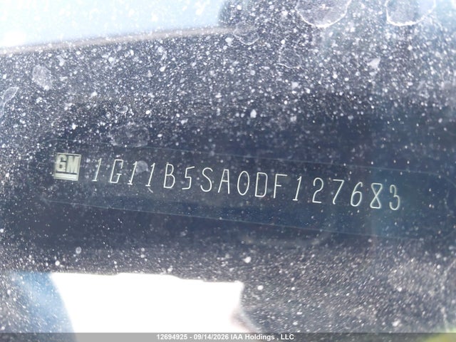 12694925 :رقم المزاد ، 1G11B5SA0DF127683 vin ، 2013 Chevrolet Malibu Ls مزاد بيع