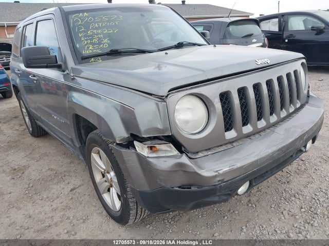 12705573 :رقم المزاد ، 1C4NJRAB8CD594227 vin ، 2012 Jeep Patriot مزاد بيع