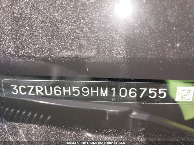 Продаж на аукціоні авто 2017 Honda Hr-v Ex, vin: 3CZRU6H59HM106755, номер лоту: 12705577
