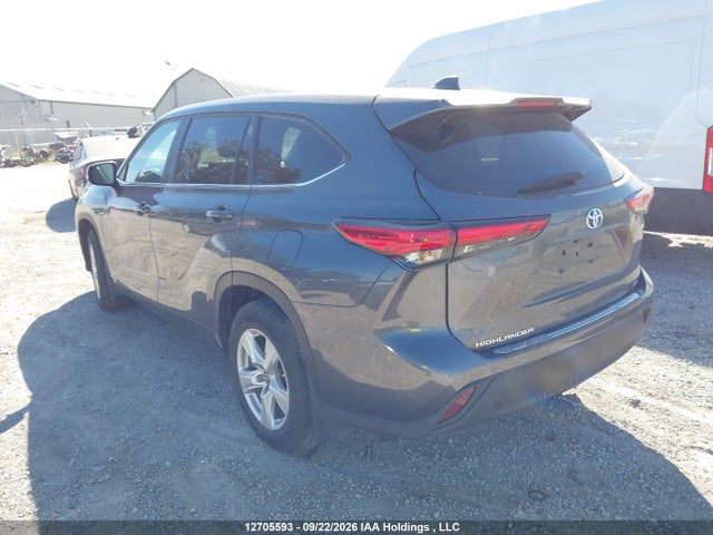 Aukcja sprzedaży 2023 Toyota Highlander Hybrid Le, vin: 5TDBBRCH0PS583184, numer aukcji: 12705593