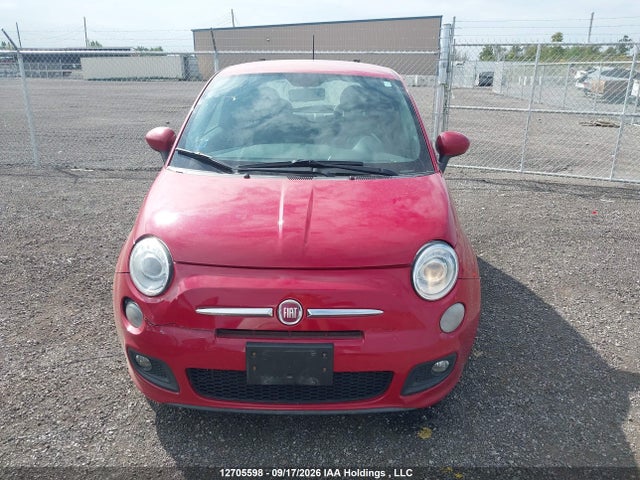 2013 Fiat 500 Sport მანქანა იყიდება აუქციონზე, vin: 3C3CFFBR2DT542546, აუქციონის ნომერი: 12705598