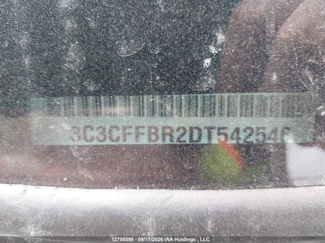 2013 Fiat 500 Sport მანქანა იყიდება აუქციონზე, vin: 3C3CFFBR2DT542546, აუქციონის ნომერი: 12705598