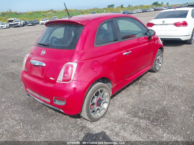 2013 Fiat 500 Sport მანქანა იყიდება აუქციონზე, vin: 3C3CFFBR2DT542546, აუქციონის ნომერი: 12705598