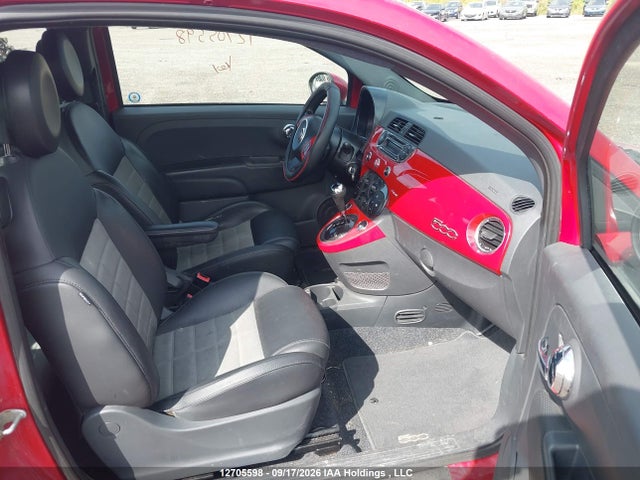 2013 Fiat 500 Sport მანქანა იყიდება აუქციონზე, vin: 3C3CFFBR2DT542546, აუქციონის ნომერი: 12705598