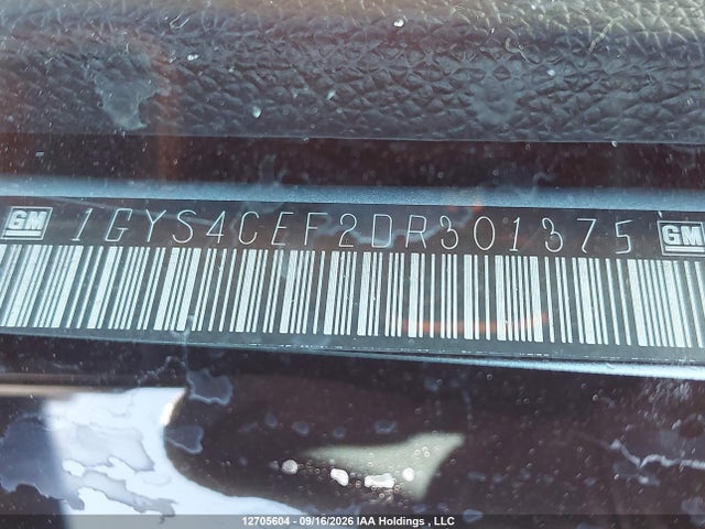 12705604 :رقم المزاد ، 1GYS4CEF2DR301375 vin ، 2013 Cadillac Escalade Premium مزاد بيع