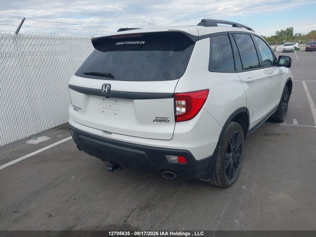 12705635 :رقم المزاد ، 5FNYF8H24LB501713 vin ، 2020 Honda Passport Sport مزاد بيع