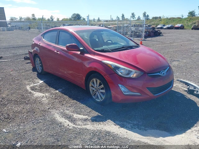 2016 Hyundai Elantra მანქანა იყიდება აუქციონზე, vin: KMHDH4AE7GU538320, აუქციონის ნომერი: 12705655