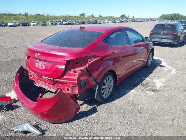 2016 Hyundai Elantra მანქანა იყიდება აუქციონზე, vin: KMHDH4AE7GU538320, აუქციონის ნომერი: 12705655