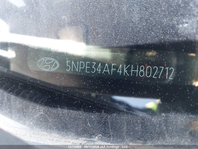 Aukcja sprzedaży 2019 Hyundai Sonata Essential, vin: 5NPE34AF4KH802712, numer aukcji: 12705669