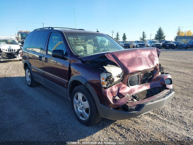 12705675 :رقم المزاد ، 1GMDU23147D201615 vin ، 2007 Pontiac Montana Sv6 Sv6 مزاد بيع
