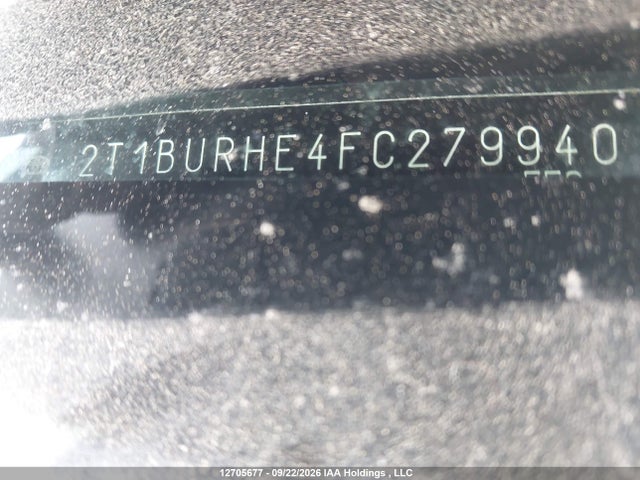Toyota COROLLA LE 2015 2T1BURHE4FC279940 Image 18