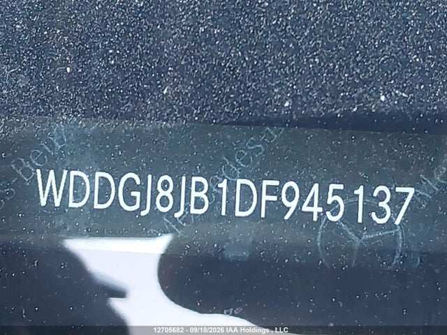 12705682 :رقم المزاد ، WDDGJ8JB1DF945137 vin ، 2013 Mercedes-benz C 350 4matic مزاد بيع