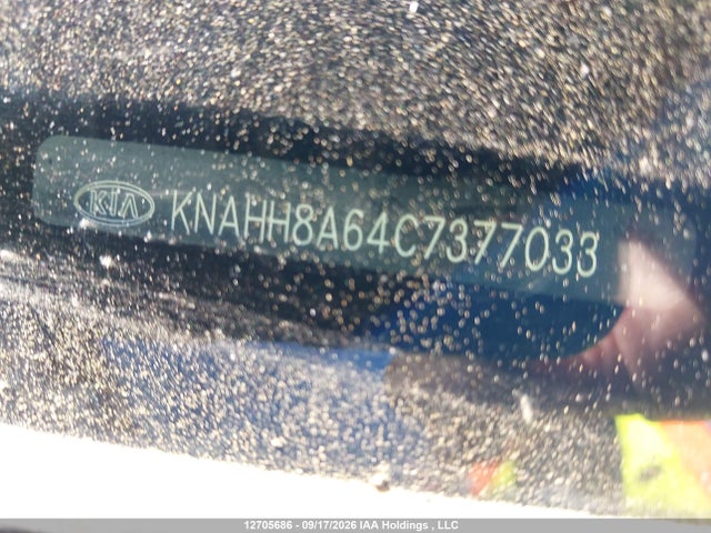Aukcja sprzedaży 2012 Kia Rondo, vin: KNAHH8A64C7377033, numer aukcji: 12705686