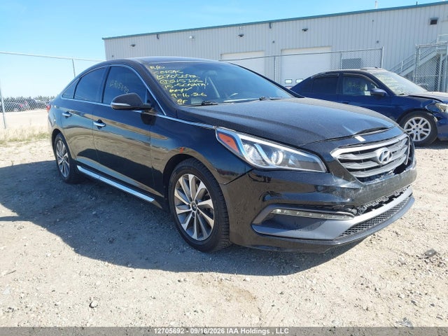 12705692 :رقم المزاد ، 5NPE34AF8FH215306 vin ، 2015 Hyundai Sonata Sport/limited مزاد بيع