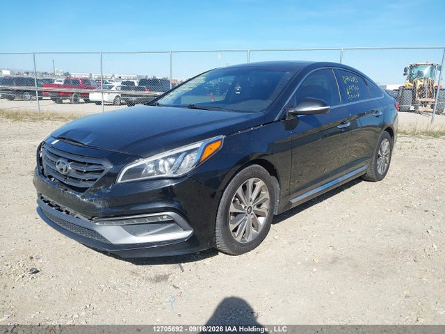 12705692 :رقم المزاد ، 5NPE34AF8FH215306 vin ، 2015 Hyundai Sonata Sport/limited مزاد بيع