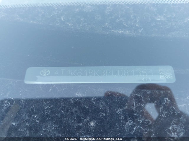 12705707 :رقم المزاد ، 4T1K61BK3PU081361 vin ، 2023 Toyota Camry Xse مزاد بيع