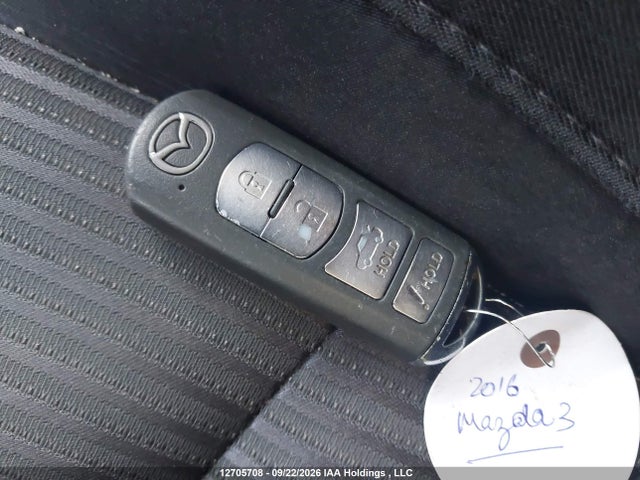 2016 Mazda 3 მანქანა იყიდება აუქციონზე, vin: 3MZBM1V78GM285589, აუქციონის ნომერი: 12705708