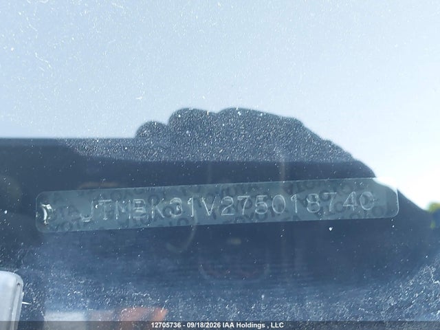 Aukcja sprzedaży 2007 Toyota Rav4 Limited, vin: JTMBK31V275018740, numer aukcji: 12705736
