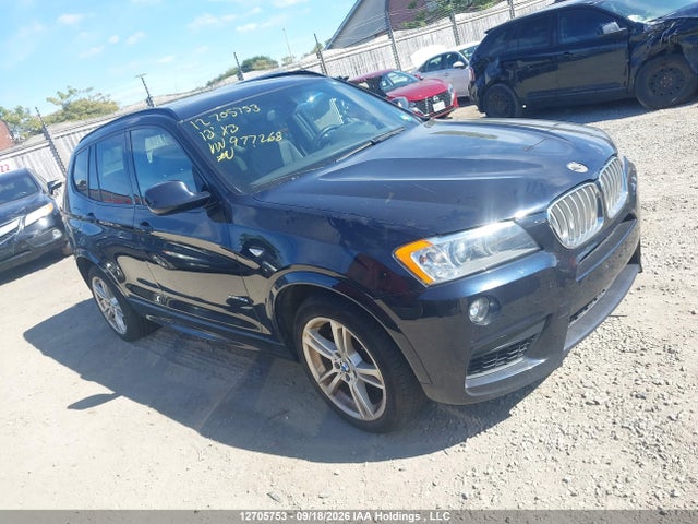 2013 Bmw X3 Xdrive35i მანქანა იყიდება აუქციონზე, vin: 5UXWX7C53DL977268, აუქციონის ნომერი: 12705753