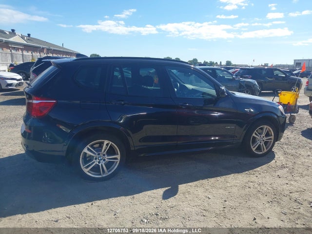 2013 Bmw X3 Xdrive35i მანქანა იყიდება აუქციონზე, vin: 5UXWX7C53DL977268, აუქციონის ნომერი: 12705753