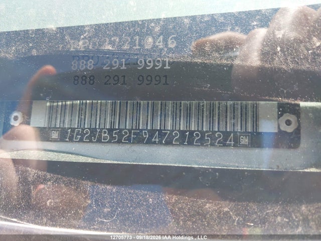 Aukcja sprzedaży 2004 Pontiac Sunfire Sl/slx, vin: 1G2JB52F947212524, numer aukcji: 12705773