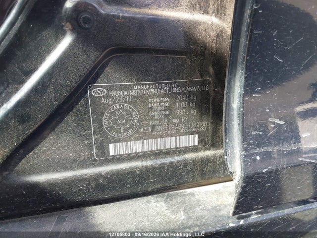 Aukcja sprzedaży 2012 Hyundai Sonata 2.0t Limited, vin: 5NPEC4AB9CH362100, numer aukcji: 12705803