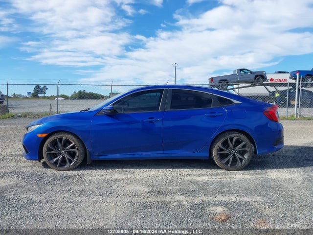 2019 Honda Civic Sport მანქანა იყიდება აუქციონზე, vin: 2HGFC2F86KH032784, აუქციონის ნომერი: 12705805
